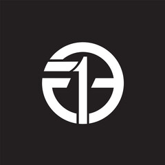 F13, 13F Initial letter logo, circle logo
