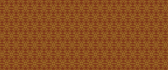 Pattern with floral and geometric elements. Thick curved and straight lines vector background for design. eps 10