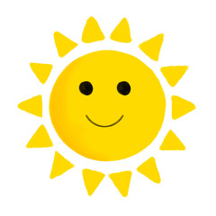 sun cartoon character