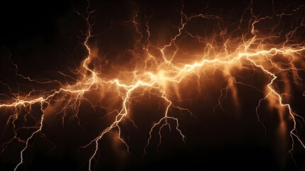 background wallpaper oragne lightning in the dark