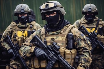 Ukrainian special forces, Russia Ukraine war mercenaries, Generative AI