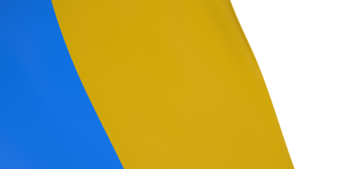 Depth and Detail: Stunning 3D Illustration of Ukraine's Flag