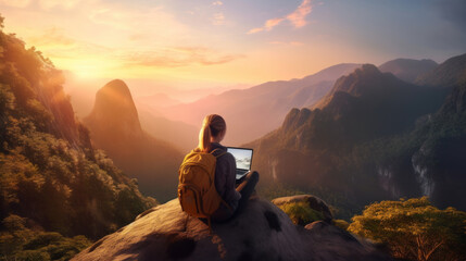 Frelancer in nature Generative Ai