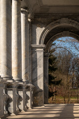 Marble Bridge in Catherine Park, Tsarskoye Selo (Pushkin), Russia