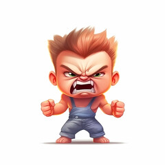 Angry Male Baby