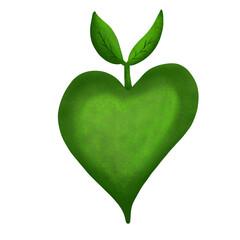 Green heart 