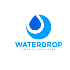 Water Drop Design Illustration