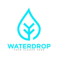 Water Drop Design Illustration