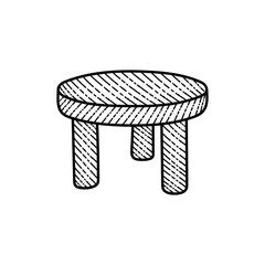 Furniture logo template, Furniture minimalist furniture logo vector illustration design,