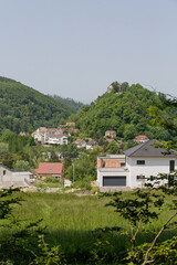 Fototapeta na wymiar Panorama autour de Ferrette