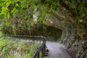 Beautiful hiking trail in Hualien taroko Gorge Shakadang