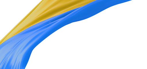 Revolutionize Your Designs: Striking 3D Ukraine Flag Illustration
