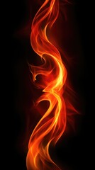 Flames and energy texture background