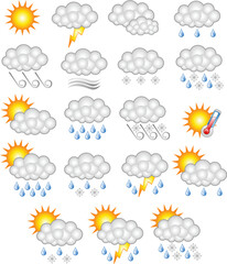 weather forecast business icon
