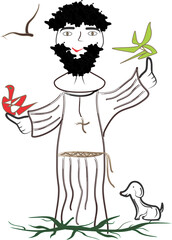 são francisco de assis, religião, espiritualidade,