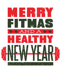 Merry Fitmas And A Healthy New Year Workout Gym