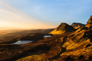 sunrise over the mountains
