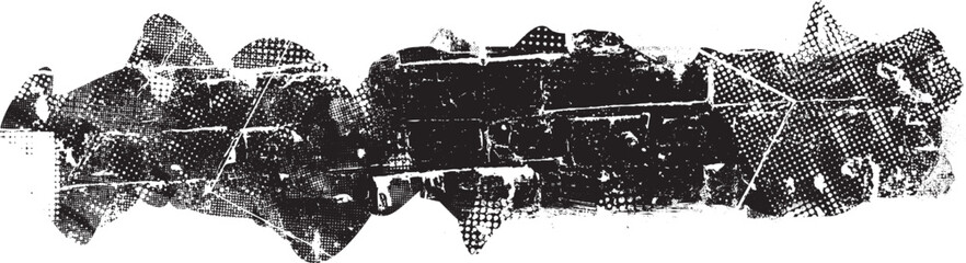 Obraz premium Grunge urban background. Vector. Textured banner . Futuristic digital background. Grungy effect . Abstract,splattered , dirty,cyber punk poster for your design. 