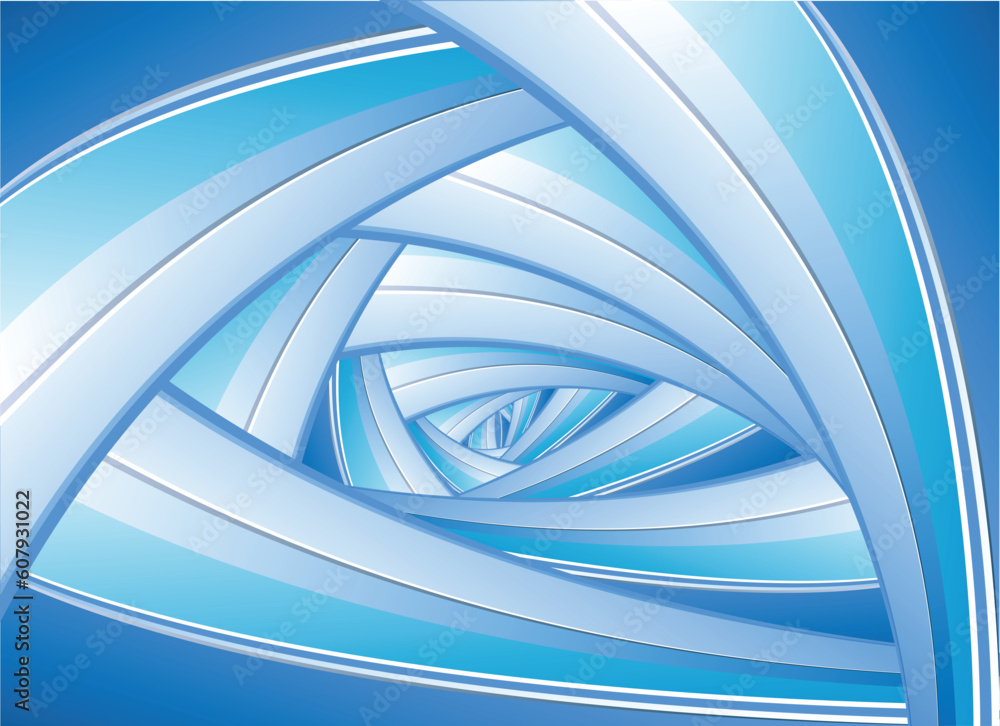 Poster clean futuristic vector design template  - easy to edit vector EPS file
