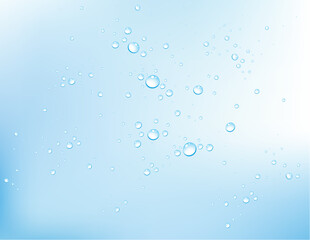 Vector Water Bubbles    - easy to edit vector EPS file