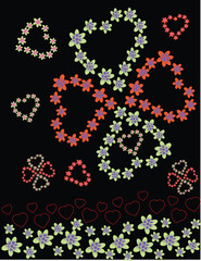 seamless flower design