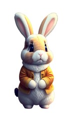 Obraz premium isolated object of cute character