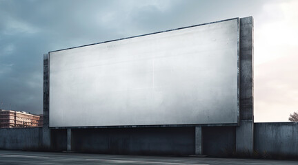 Obraz premium billboard blank mockup. Generative AI