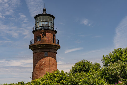 Gray Head Lighthouse on Martha's Vineyard, Massachusetts 