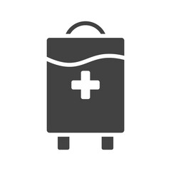 blood bag icon design vector template