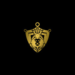 logo head lion 