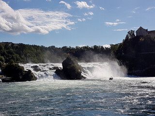 Rhine Falls, Switzerland, Rheinfall, Chûtes du Rhin