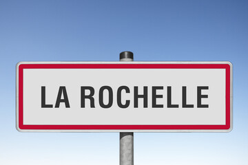 La Rochelle, panneau, (symbolique)