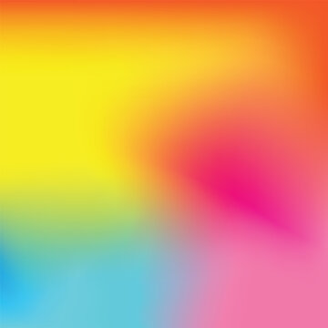 Blurred colorful liquid gradient abstract background. 