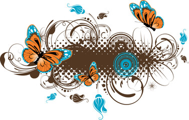 Abstract vector illustration for design.