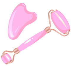 Face Roller and Gua Sha Scraper