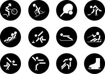 Set on sports subjects. Similar works are in my galleries