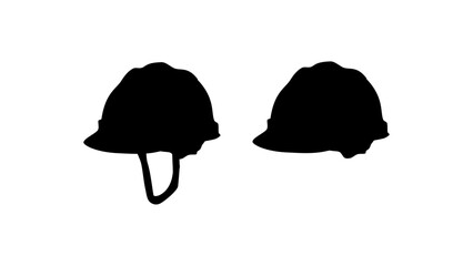 Safety Hard Hat silhouette