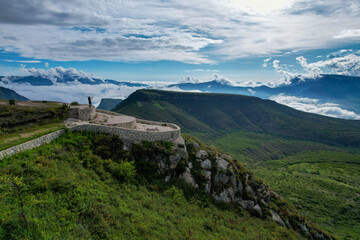 landscape in the summer