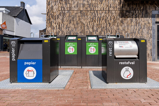 EMMELOORD, NETHERLANDS - MAY 6, 2023: HVC waste collection area