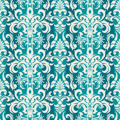 Seamless background from a floral ornament, Fashionable modern wallpaper or textile