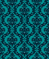 Seamless background from a floral ornament, Fashionable modern wallpaper or textile