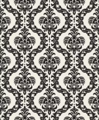 Gardinen Seamless background from a floral ornament, Fashionable modern wallpaper or textile © Designpics