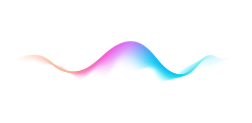 Abstract wave lines. Liquid color shapes.