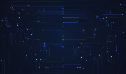 Abstract circuit board background.