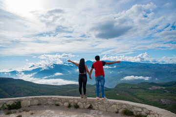 couple on the mountain