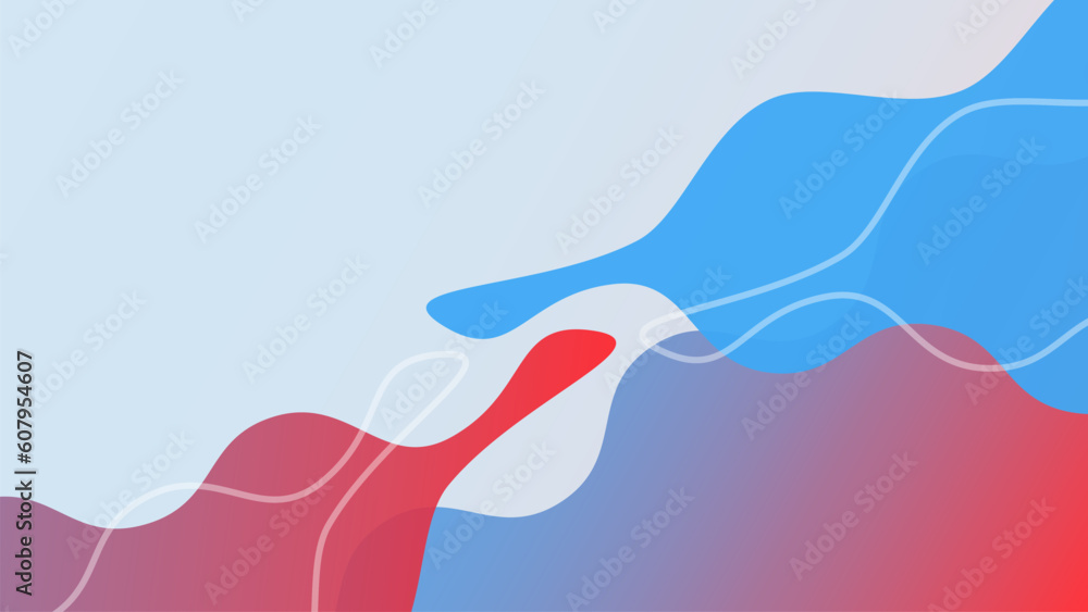 Poster dynamic fluid wave abstract background