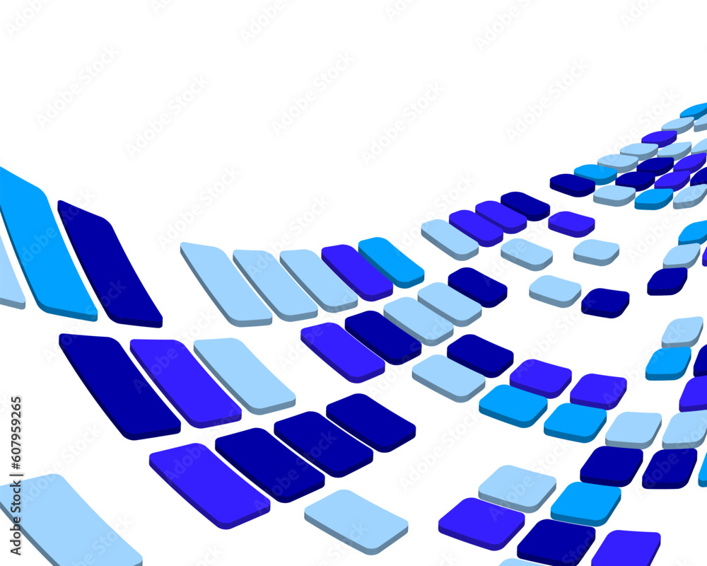 Poster abstract 3d checked business background for use in web design