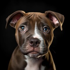 Adorable American Staffordshire Terrier Pup