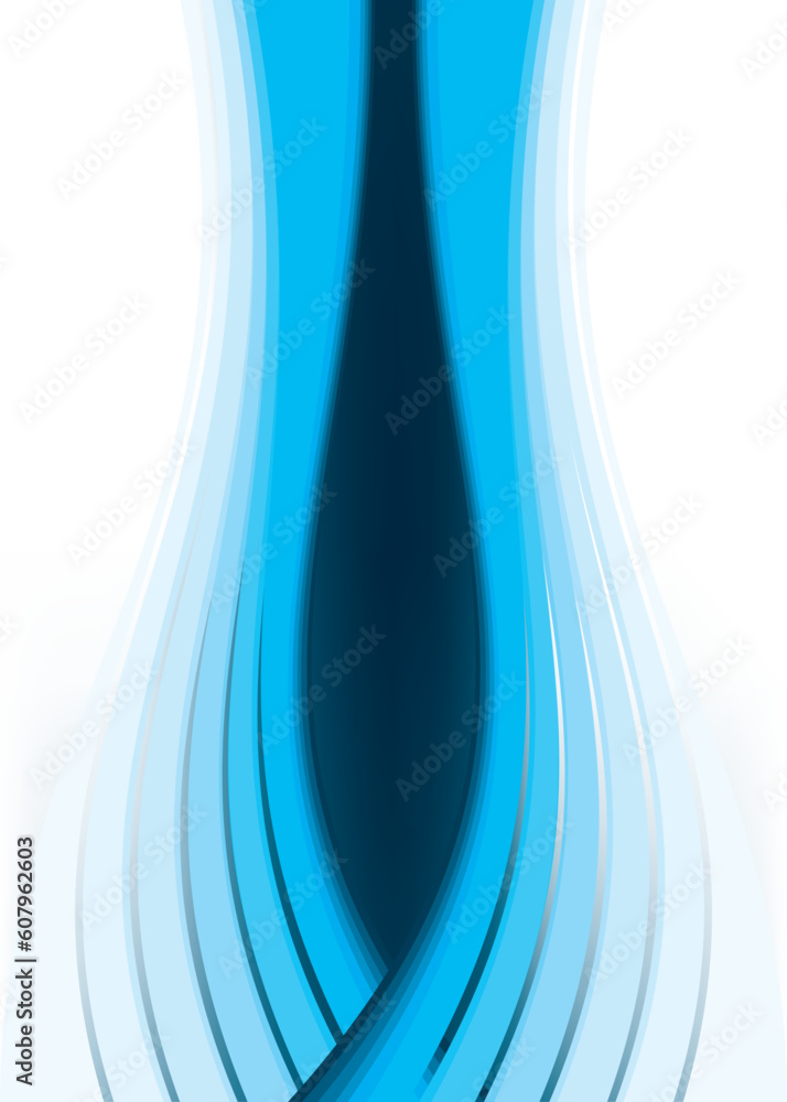 Poster abstract background / vector illustration / futuristic wave design - easy to edit vector eps file