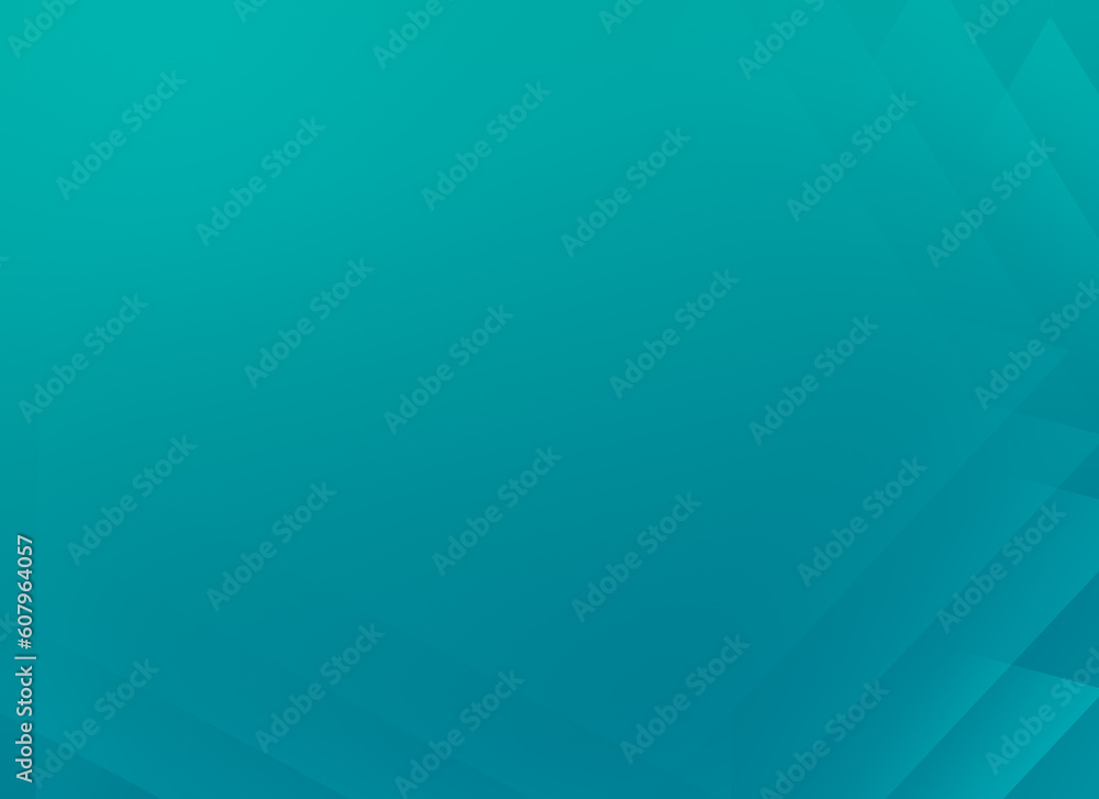 Poster abstract background of transparent geometric layers on turquoise and light blue. high resolution ful